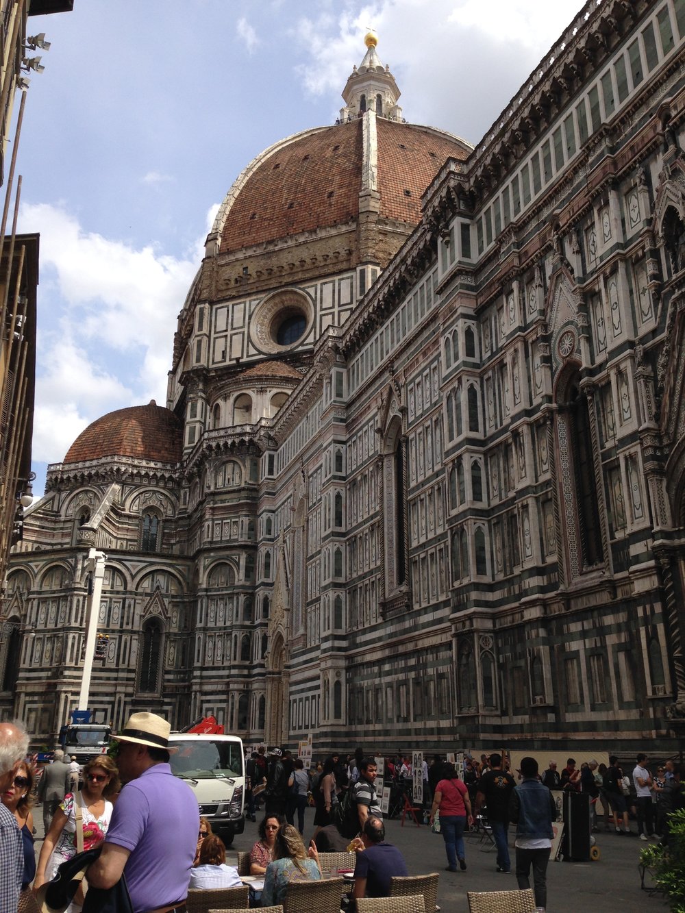  The Duomo: a grand, imposing cathedral in the city centre. 