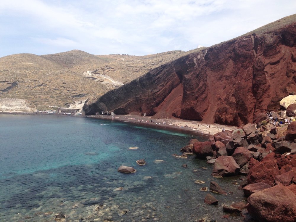  Red Beach: more for sightseeing than sunbaking 