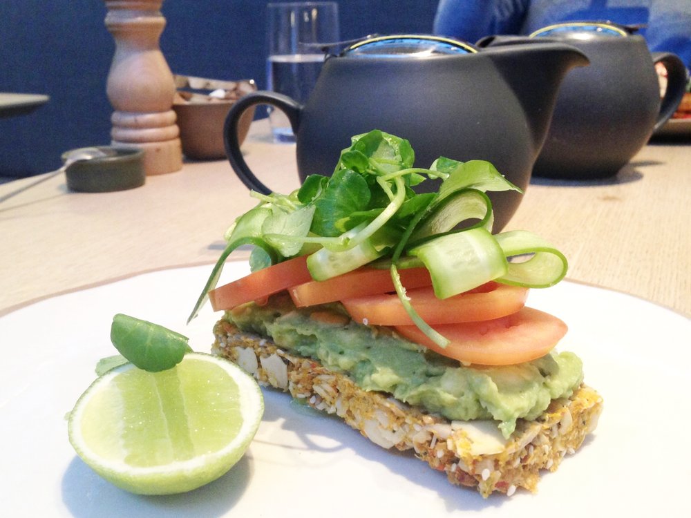  Post: Dining feels like a spa experience with its nut and seed 'real toast' with avocado. 